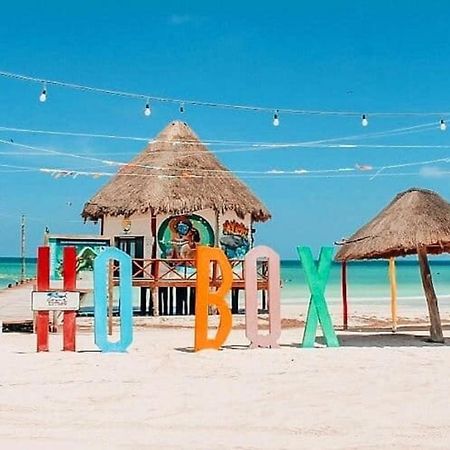 Don Panchon Y Maruxa Hotell Isla Holbox Exteriör bild